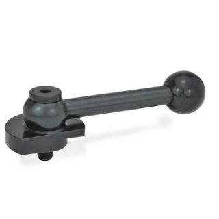 GN-918.2-Clamping-bolts-downward-clamping-Steel-GV-With-ball-lever-straight-serration-R-By-clockwise-rotation-drawn-version