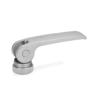 GN-927.5-Clamping-levers-with-eccentrical-cam-with-internal-thread-lever-Stainless-Steel-A-Plastic-contact-plate-with-setting-nut
