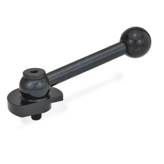 GN-918.2-Clamping-bolts-downward-clamping-Steel-KV-With-ball-lever-angular-serration-R-By-clockwise-rotation-drawn-version