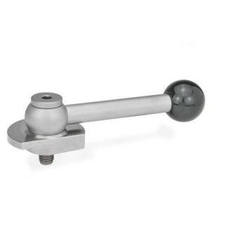 GN-918.7-Clamping-bolts-downward-clamping-Stainless-Steel-GV-With-ball-lever-straight-serration-L-By-anti-clockwise-rotation