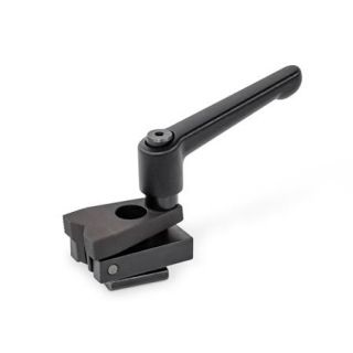 GN-9190.1-Side-Clamps-with-Clamping-Thread-P-With-prism-clamping-jaw-K-Clamping-stroke-with-adjustable-hand-lever