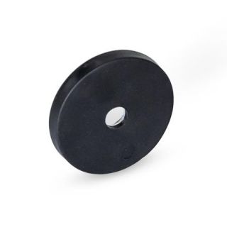 GN-51.8-Retaining-magnets-with-countersunk-bore-with-rubber-jacket-SW-Black