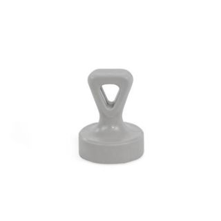 GN-53.3-Magnets-Disk-Shaped-with-Handle-with-Plastic-Housing-B-With-eyelet-GR-Gray-RAL-7040