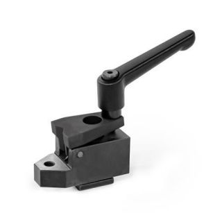 GN-9190.2-Side-Clamps-with-Clamping-Thread-and-Support-Clamping-stroke-with-adjustable-hand-lever-With-prism-clamping-jaw