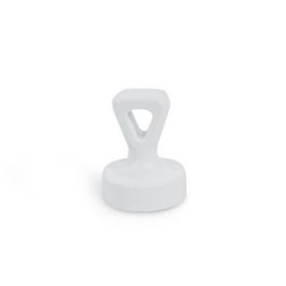 GN-53.3-Magnets-Disk-Shaped-with-Handle-with-Plastic-Housing-B-With-eyelet-WS-White-RAL-9003