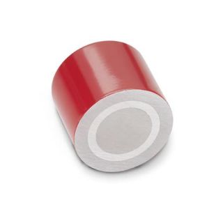GN-52.3-Retaining-Magnets-with-Internal-Thread-RT-Red-Lacquered