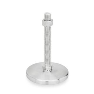 GN-21-Stainless-Steel-Leveling-Feet-D0-Fine-turned-without-rubber-underlay-SK-With-nut-external-hexagon-at-the-bottom