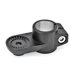 GN-274-Swivel-clamp-connectors-Aluminum-SW-Black-RAL-9005-textured-finish-With-internal-serration