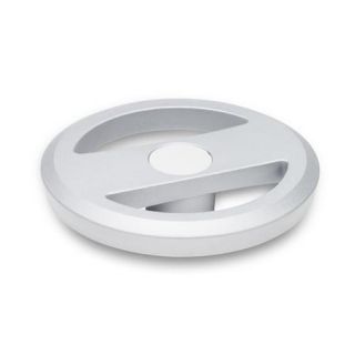 GN-924-Spoked-Handwheels-Aluminum-Powder-Coated-SR-Silver-RAL-9006-textured-finish-Without-handle