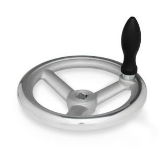 DIN-950-Handwheels-Aluminum-Cast-iron-With-revolving-handle-With-square-Aluminum