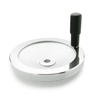 GN-321-Disk-Handwheels-Plain-Rim-Polished-With-revolving-handle-Without-keyway