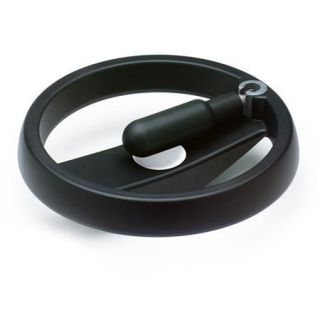 GN-522.6-Handwheels-with-retractable-handle-plastic-bushing-retracting-mechanism-Stainless-Steel