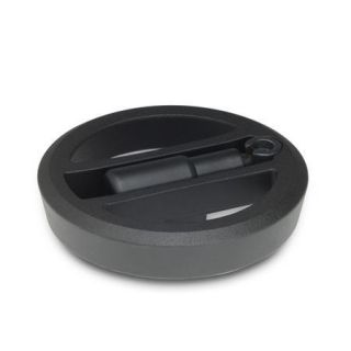 GN-924.3-Handwheels-with-retractable-handle-Handle-locked-SW-Black-RAL-9005-textured-finish