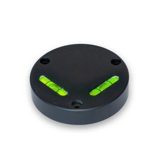 GN-2276-Cross-spirit-levels-for-mounting-with-screws-Adjustable-mounting-from-the-front-side-ALS-Anodized-black-Angle-minutes-bubble-move-by-