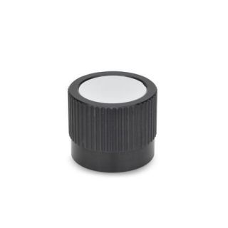 GN-726.1-Control-knobs-Aluminum-black-anodized-With-collet-Neutral-without-indicator-point-or-scale