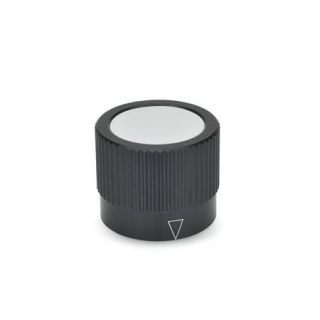 GN-726.1-Control-knobs-Aluminum-black-anodized-With-grub-screw-With-arrow