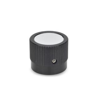 GN-726.1-Control-knobs-Aluminum-black-anodized-Neutral-without-indicator-point-or-scale-With-grub-screw