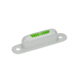 GN-2282-Screw-on-spirit-levels-for-mounting-with-screws-Angle-minutes-bubble-move-by-2-mm-Viewing-window-top-MSR-Silver-RAL-9006-textured-fin