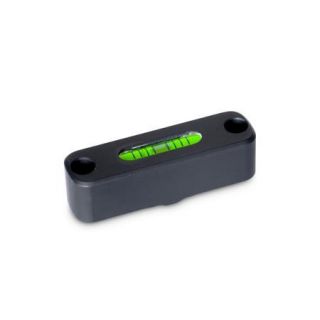 GN-2283-Screw-on-spirit-levels-for-mounting-with-screws-ALS-Anodized-black-Angle-minutes-bubble-move-by-2-mm-Adjustable-mounting-from-the-fro