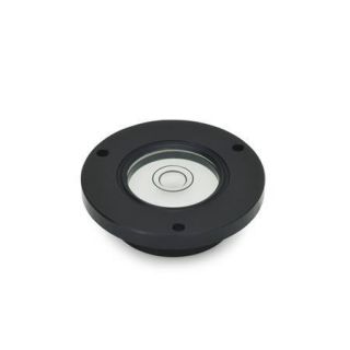 GN-2277-Bulls-eye-spirit-levels-with-mounting-flange-ALS-Anodized-black-Mounting-flange-for-inserting-collar