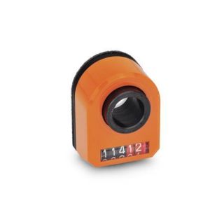 GN-953-Position-Indicators-5-Digits-Digital-Indication-Mechanical-Counter-Hollow-Shaft-Steel-OR-Orange-RAL-2004-In-the-front-below