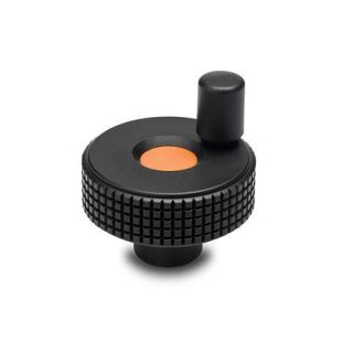 GN-735-Control-handwheels-Plastic-colored-cover-cap-DOR-Orange-RAL-2004-matte-finish