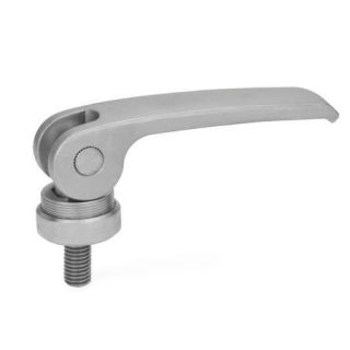 GN-927.7-Stainless-Steel-Clamping-levers-with-eccentrical-cam-with-threaded-stud-Stainless-steel-contact-plate-with-setting-nut